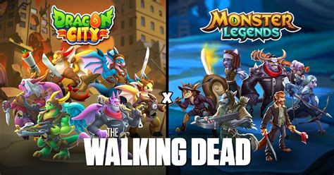 The Walking Dead Enters Dragon City And Monster Legends By Epik Prime