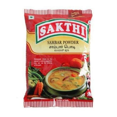 Sakthi Sambar Masala Powder Packaging Size Packet At Best Price In