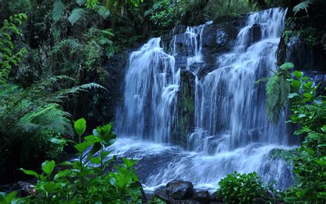 Waterfall Nature Wallpapers - Top Free Waterfall Nature Backgrounds - WallpaperAccess