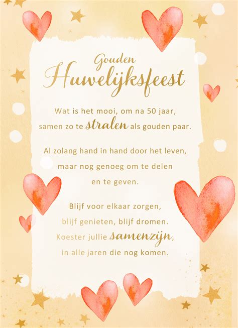 Huwelijksjubileum Gouden Huwelijksfeest Jaar More Than Words Hallmark