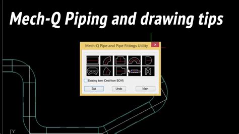 A Straightforward Way To Draw Piping Some AutoCAD Tips YouTube