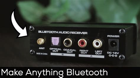 Adding Bluetooth To Stereo