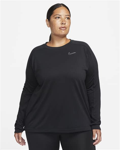 Nike Dri Fit Swoosh Run Womens Running Mid Layer Plus Size Nike Hu