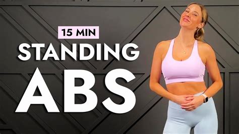 Min Standing Abs Dumbbells Intense Effective Youtube