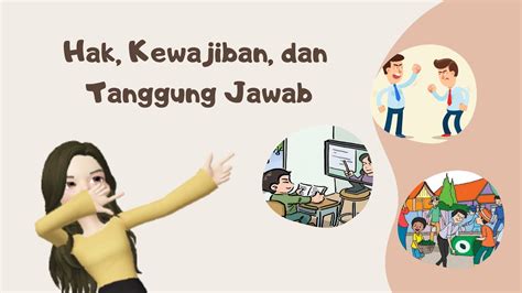 Hak Kewajiban Dan Tanggung Jawab Ppkn Kelas Youtube