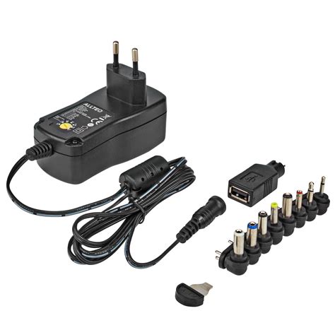 Universele Voedingsadapter Volt Ac Dc Adapter Max W And