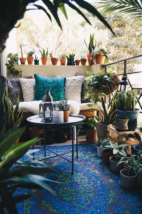 10 Small Boho Patio Ideas Decoomo