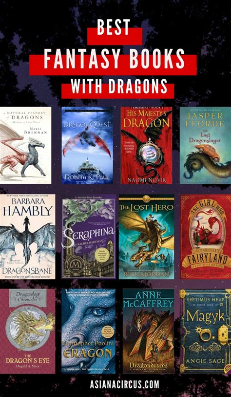 45 Best Fantasy Books About Dragons (Series & Novels) - Asiana Circus