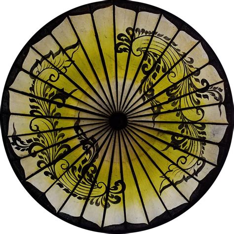 White / Yellow (A) Parasol 30"