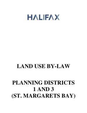 Fillable Online LAND USE BY LAW PLANNING DISTRICTS 1 AND 3 ST Fax