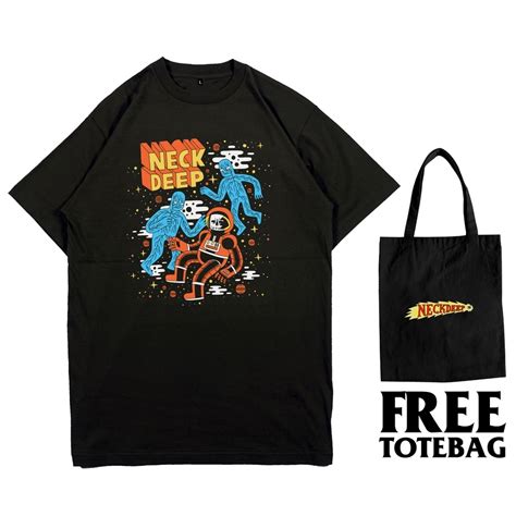 Jual Kaos Neck Deep Baju Neckdeep Kaos Bootleg Shopee Indonesia