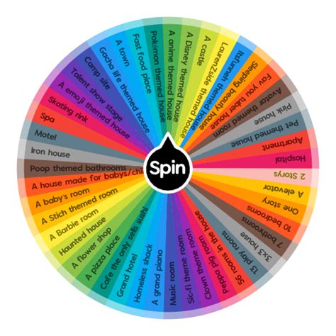 Bloxburg things to make | Spin the Wheel - Random Picker