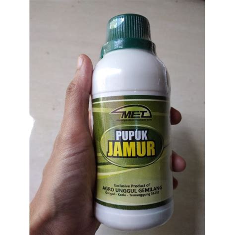 Jual Pupuk Nutrisi Perangsang Jamur Tiram Met Shopee Indonesia