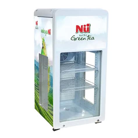 Commercial Mini Beverage Side And Front Glass Door Countertop Display