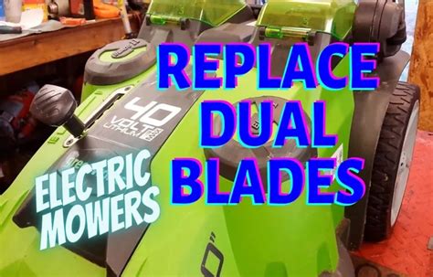 How To Replace Blade On Greenworks Lawn Mower A Step By Step Guide