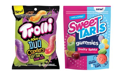 Ferrara Releases Trolli Sour Duo Crawlers Sweetarts Gummy Fruity