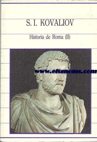 Historia De Roma De Kovaliov S I Llibreria Antiqu Ria Els