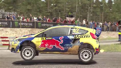 Dirt Rally Ps Ford Fiesta Red Bull Rallycross Youtube