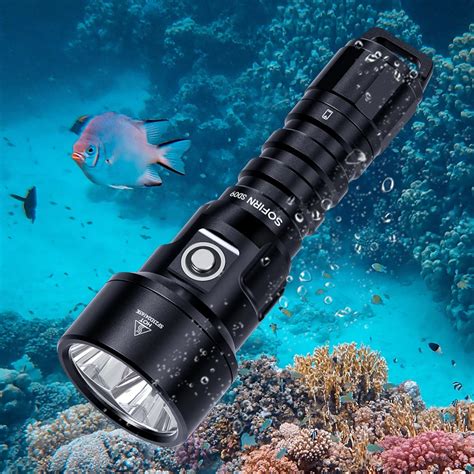 Sofirn Sd Diving Flashlight Sst Lm Rechargeable Underwater Deep