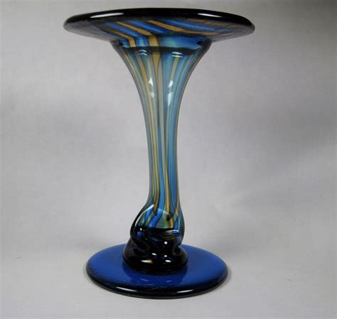 Fused Glass Drop Ring Vase By Dpholkdesigns On Etsy