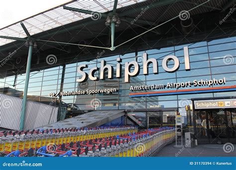 Schiphol Terminal editorial stock image. Image of tourist - 31170394