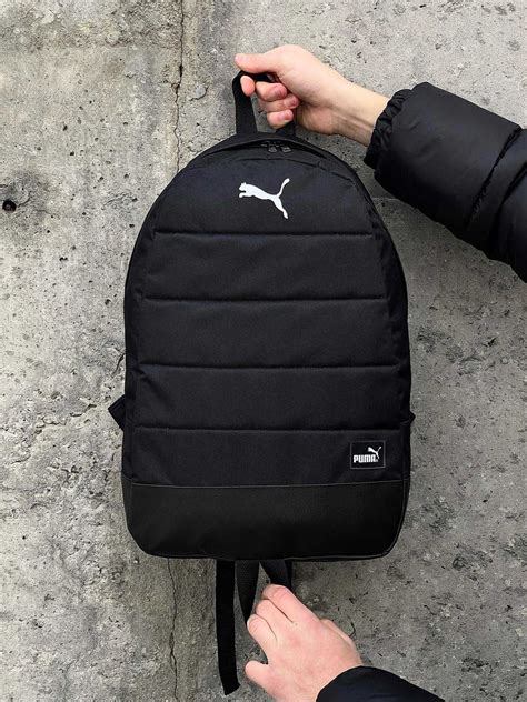 Рюкзак Матрас Черный Puma, пума Городской рюкзак Мужской портфель: 420 ...
