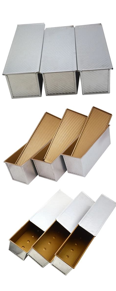 Aluminum Loaf Pans Manufacturer Wholesale Pullman Loaf Pan With Lid