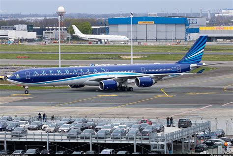 4K AI08 AZAL Azerbaijan Airlines Airbus A340 642 Photo By Jeremy De