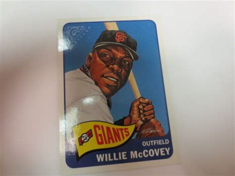 2001 Topps Gallery Heritage Willie McCovey Card GH5 EBay