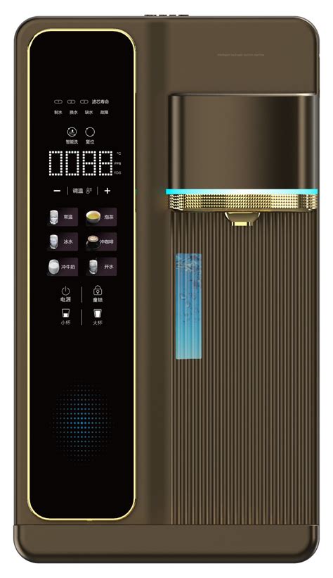 Household Countertop Reverse Osmosis Water Purifier Tabletop Hot Cold Ro Water Dispenser