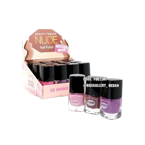 Jual Kutek Beauty Treats Nail Polish Nude Shopee Indonesia
