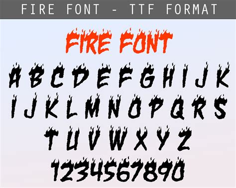 Flame Font Ttf