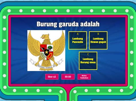 Lambang Dan Makna Pancasila Gameshow Quiz