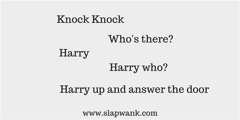 The World's Worst Knock Knock Jokes - Slapwank