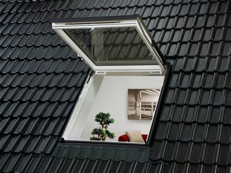 Finestra Per Linea Vita Velux Gtu In Legno Poliuretano Bianco