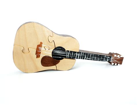 Acoustic Guitar Puzzle Guitar Room Decor Classical Guitar