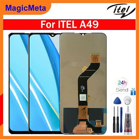 MagicMeta จอแอลซดตนฉบบสำหรบ ITEL A49 A661L จอแสดงผล LCD Touch