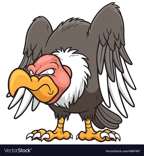 Vulture Royalty Free Vector Image Vectorstock