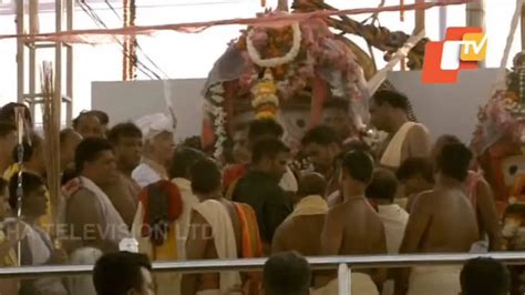 Puri Snana Purnima LIVE Updates Holy Trinity Adorns Gajananana Besha