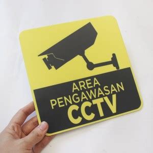 Harga Plang Papan Rambu Cctv Murah Terbaru Hargano