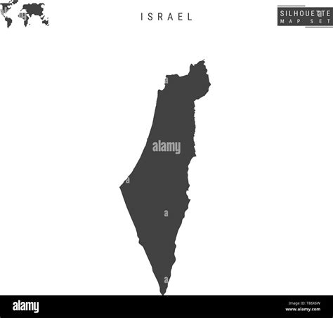 Blank Map Of Israel Outline Map And Vector Map Of Israel Off