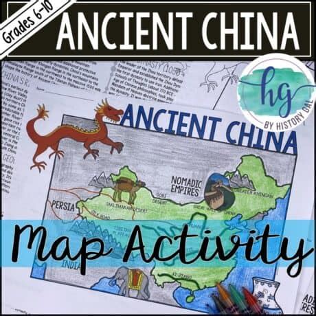 Ancient China Map Activity Print And Digital By History Gal