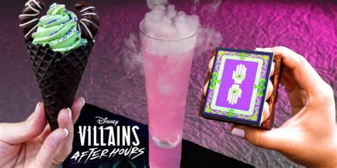 Dig Into These Tempting Treats Coming To Disneys Villains After Hours