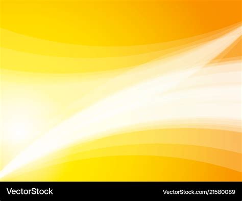 Abstract Yellow Wave Rays Background Royalty Free Vector