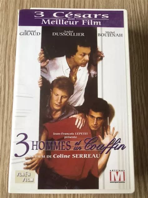 CASSETTE VIDÉO VHS Film Trois Hommes Et Un Couffin Coline Serreau Rare