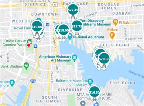Oriole Park At Camden Yards Parking Guide World Wire