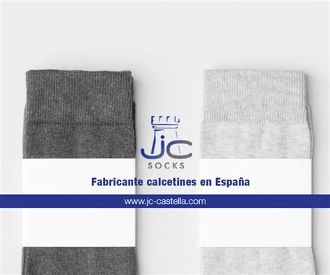 Personalización de calcetines JC Castellà fabricante en España