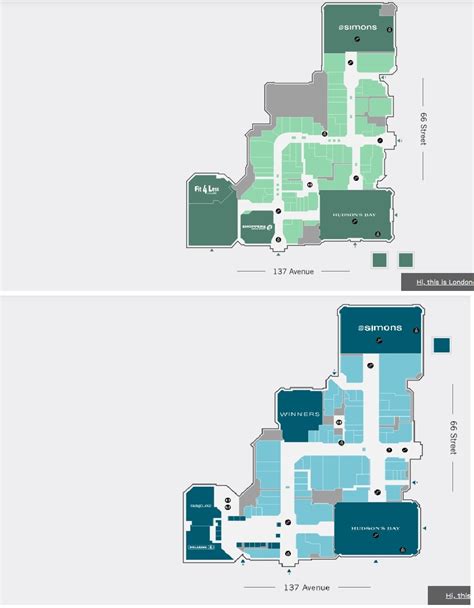 West Edmonton Mall Map