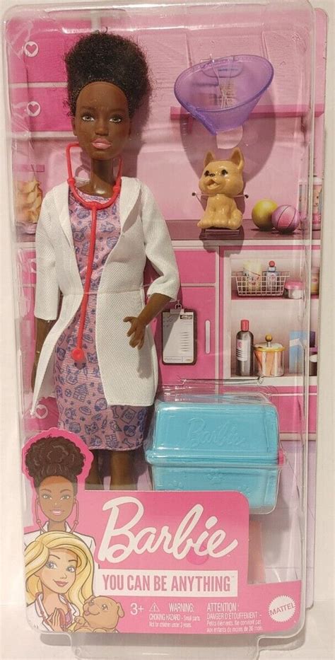 Barbie You Can Be Anything Pet Veterinarian Playset Mattel New Ebay