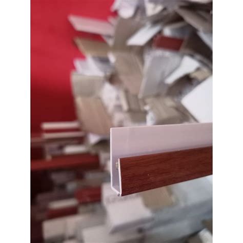 Jual List Perapian Laminate Motif Kayu Jati Shopee Indonesia